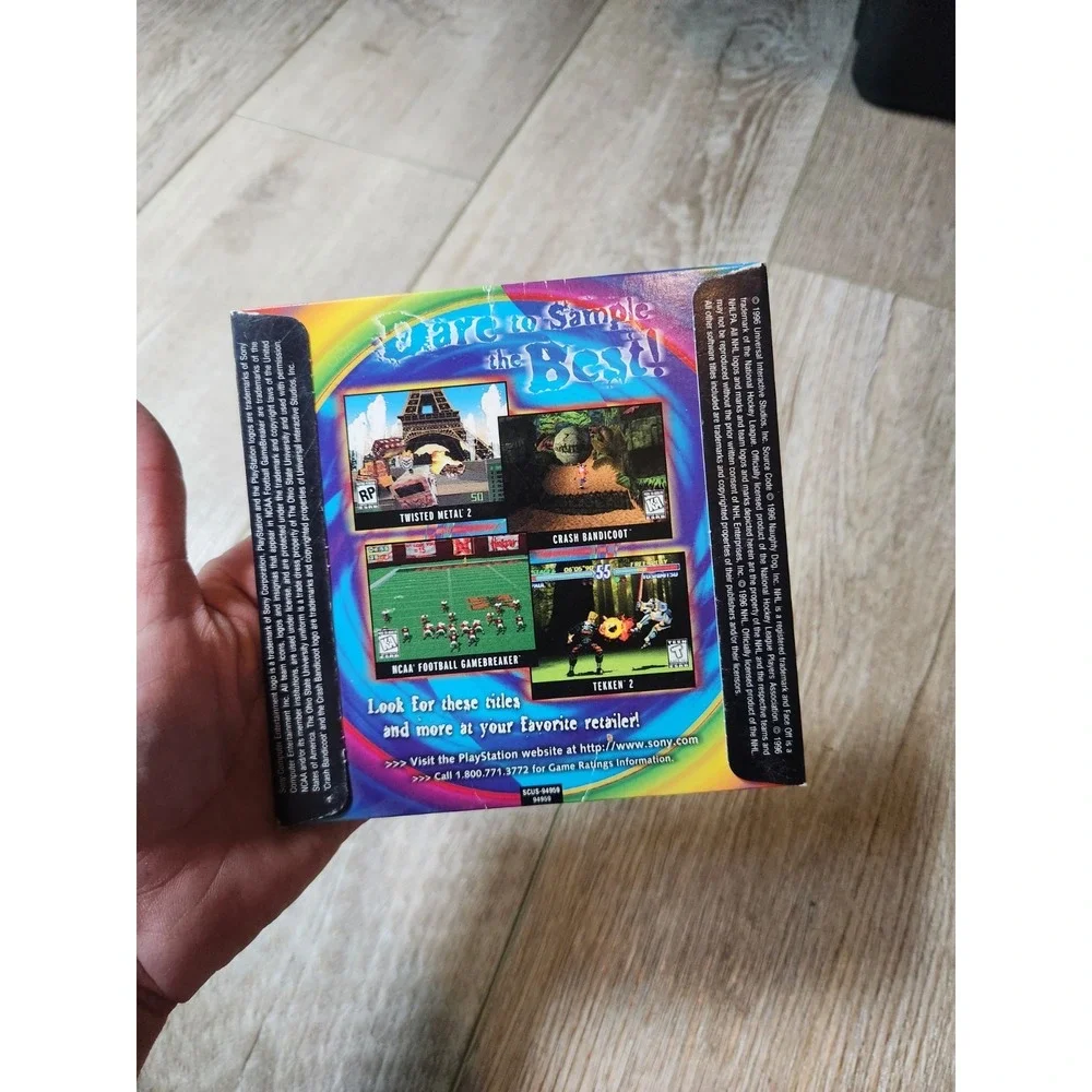 Playstation 1 PS1 Interactive CD Sampler Pack Volume 3 DEMO DISC
